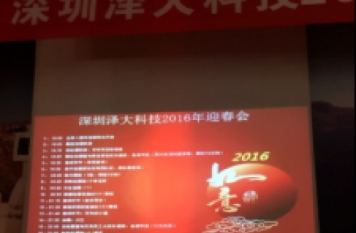 公司2016年“辭吉羊，迎金猴”迎春會(huì)